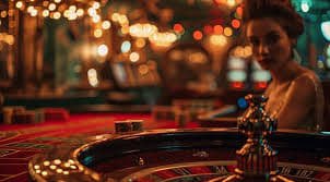 Live casino blackjack table with multi-camera view